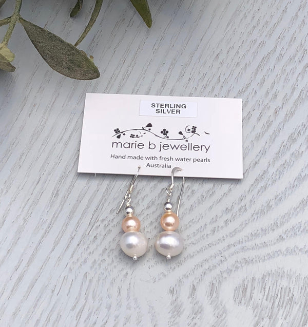 Fresh Water pearl drop earrings